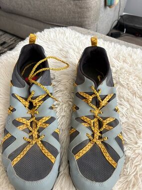 Merrell Gray and Yellow Men's Athletic Shoes